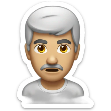 angry algerian sticker