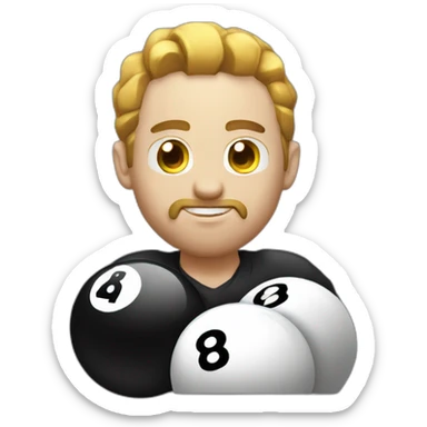 8 ball pool sticker