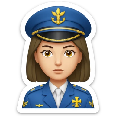 Ukrainian intelligante agency warrior sticker