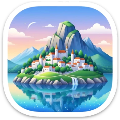 gorgeous beautiful sparkly aesthetic full scenic SCENERY sticker