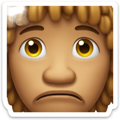 Crying Neanderthal  sticker