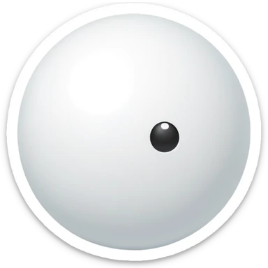 ping pong ball sticker