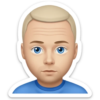 Brian Harvey of east 17 with blue eyes sticker