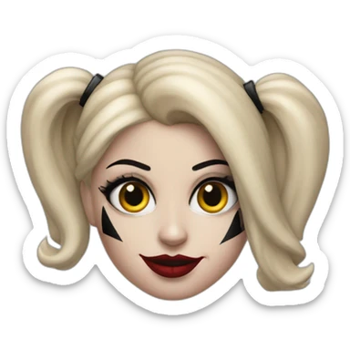lady gaga harley quinn sticker