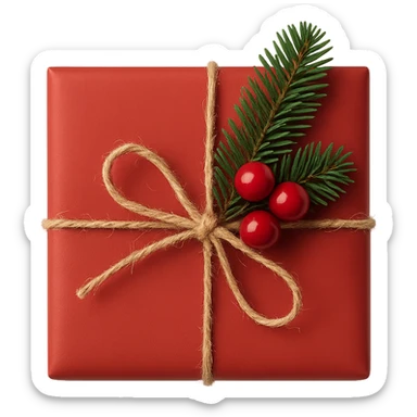 Christmas gift , remove background sticker