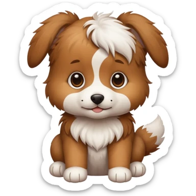 Gemini puppy sticker