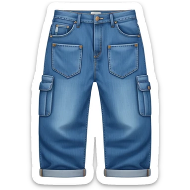 absurdly wide jeans with a dozen pockets sticker