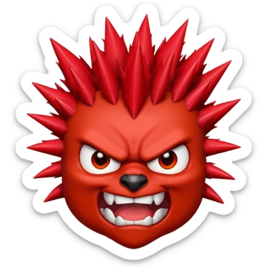 Troop master grimm from hollow knight sticker