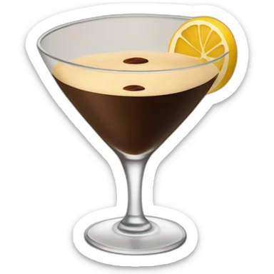 classic espresso martini sticker