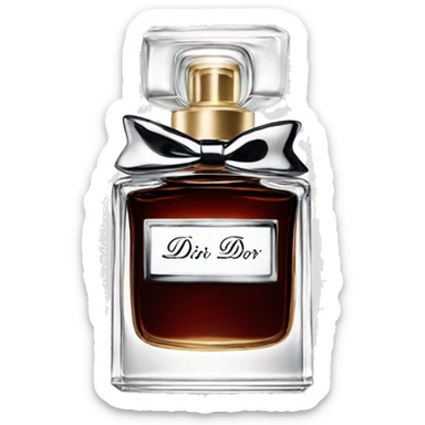 Dior parfum sticker