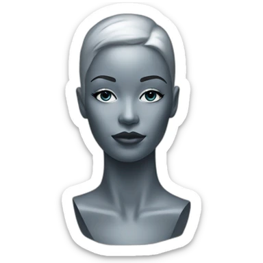 Mannequin sticker