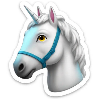 une licorne cosmonaute sticker