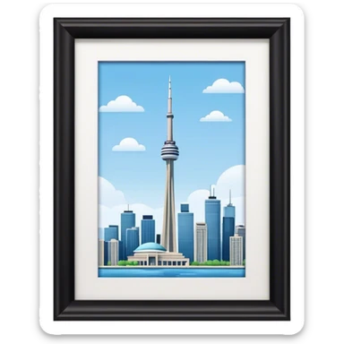 Cn tower  sticker