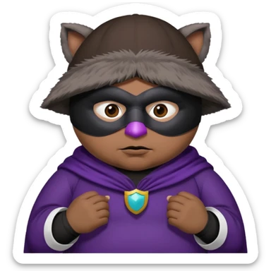 South Park Eric cartman as the coon sticker