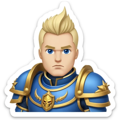 warhammer 40k Roboute Guilliman sticker