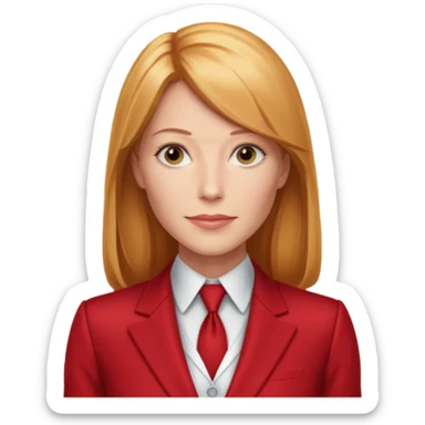 generate a similar style emoji of Pepper Potts from the same movie sticker