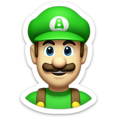 Luigi and mario sticker