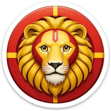 Türkiye futbol ligindeki Galatasaray fk futbol kulübünün logosunu yapar mısın sticker