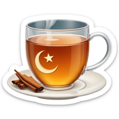 Tavşan kanı çay sticker