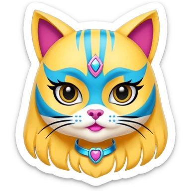 Monster high Cleo de nill cat animal sticker