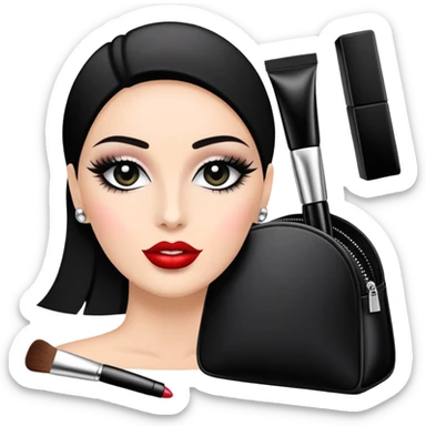 bolsa de maquillaje sephora sticker