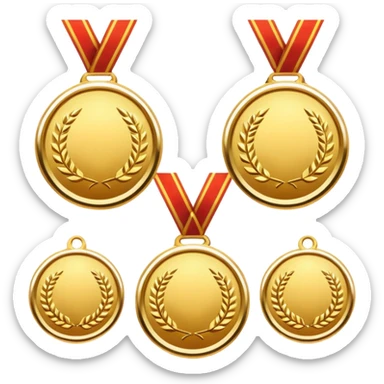 5.cilik madalyası sticker