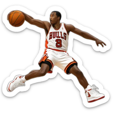 jumpman-logo sticker