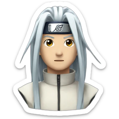 haku naruto sticker