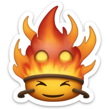 buzzy fire sticker