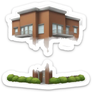 Downtown dallas apartment sticker