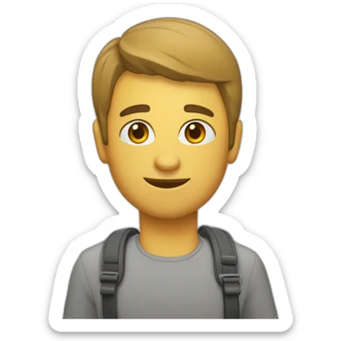 balao de viagem sticker