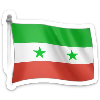 Flag of the Syrian revolution sticker