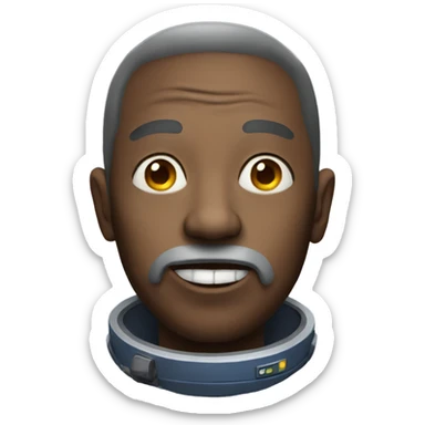 Space lunatic  sticker