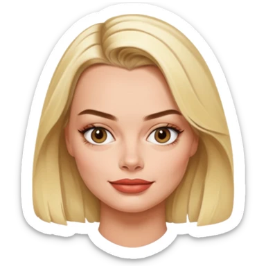 Margot Robbie sticker