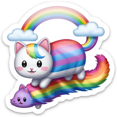 nyan cat sticker