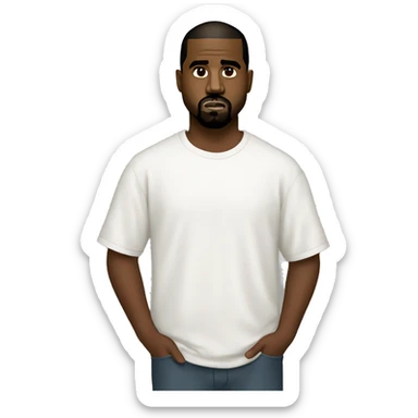 kanye west sticker