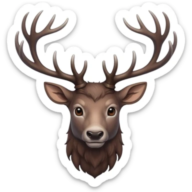 Patronus Stag sticker