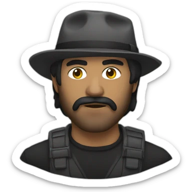 gazanmusic abu bandit sticker