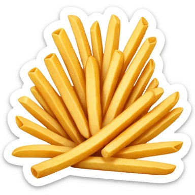 Porzione di patatine grande sticker
