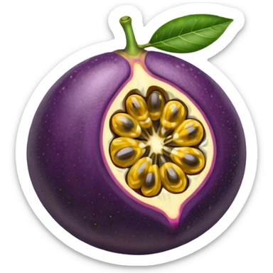 passion fruit sticker