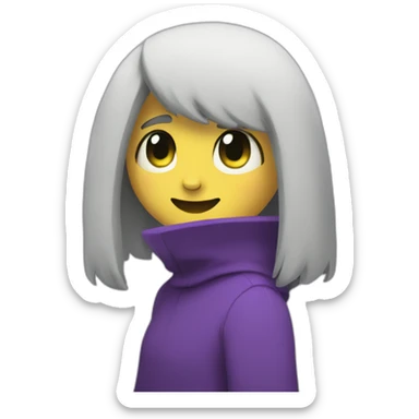 Susie deltarune sticker