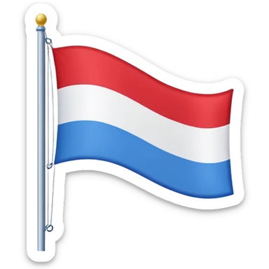 i want a flag for a company called baly sticker