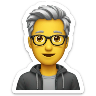 Chat sur un char sticker