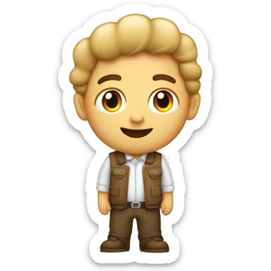 lacinho bege com brilhos dourados sticker