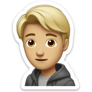 Leave me alone sticker