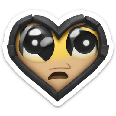 hawkeye heart sticker