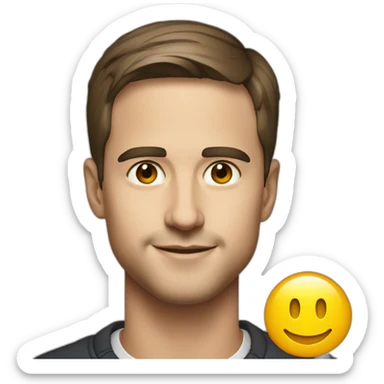 evan spiegel sticker