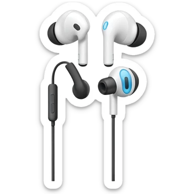 Earbuds sticker