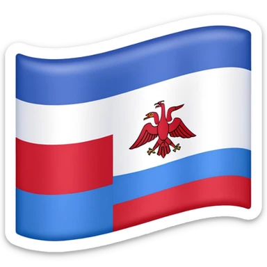 Make the assyrian flag syriac  sticker