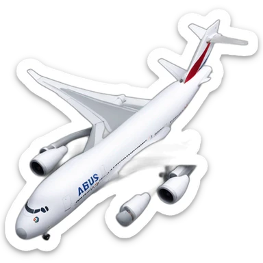 Airbus a380 sticker